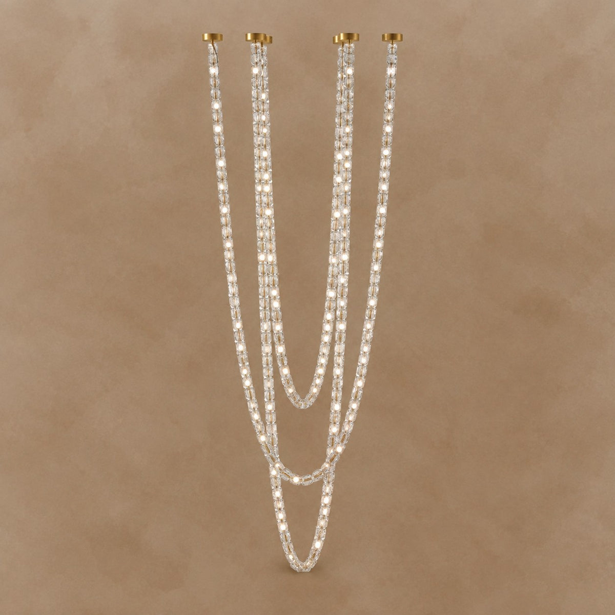 Gabriel Cascade LED Chandelier 47.2" 59"