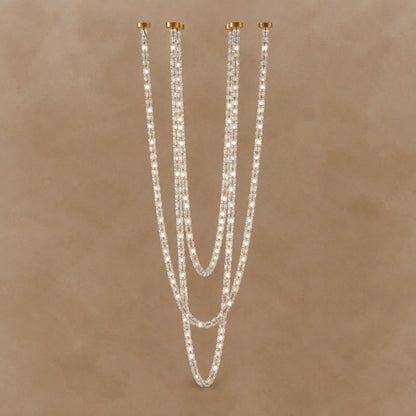 Gabriel Cascade LED Chandelier 47.2" 59"