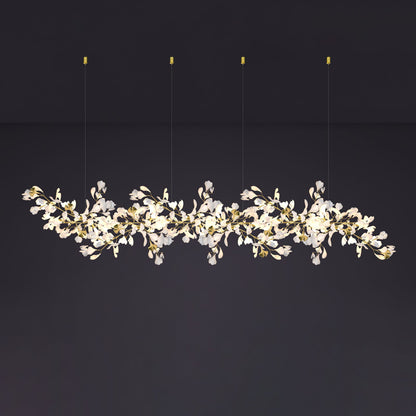 Gingko Leaves Chandelier 196.8"