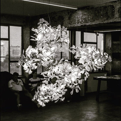 Gingko Leaves Chandelier 196.8"