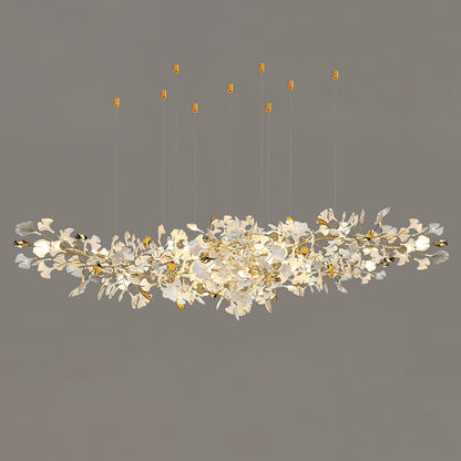 Gingko Ceramic Branch Chandelier Z