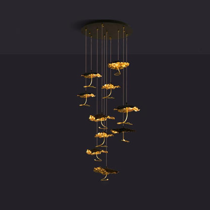 Brass Aviary Constellation Chandelier 20.5" 23.6" 31.5"