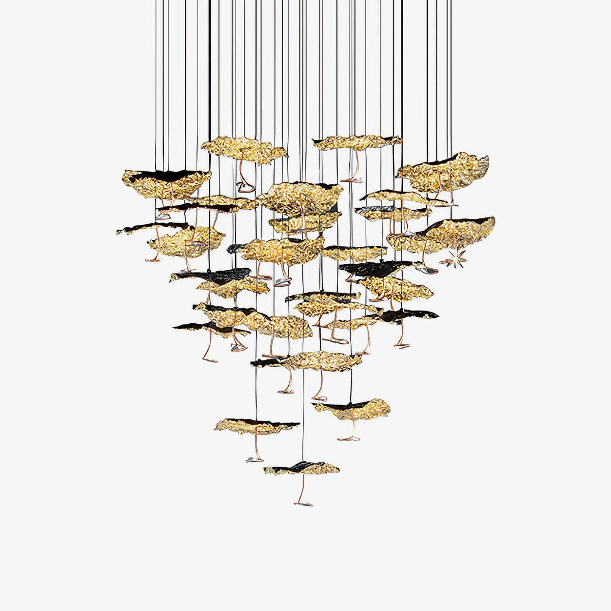 Brass Aviary Constellation Chandelier 20.5" 23.6" 31.5"