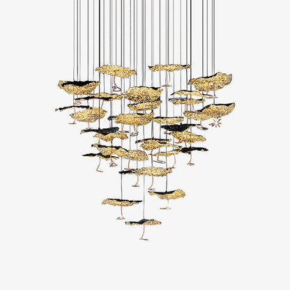 Brass Aviary Constellation Chandelier 20.5" 23.6" 31.5"