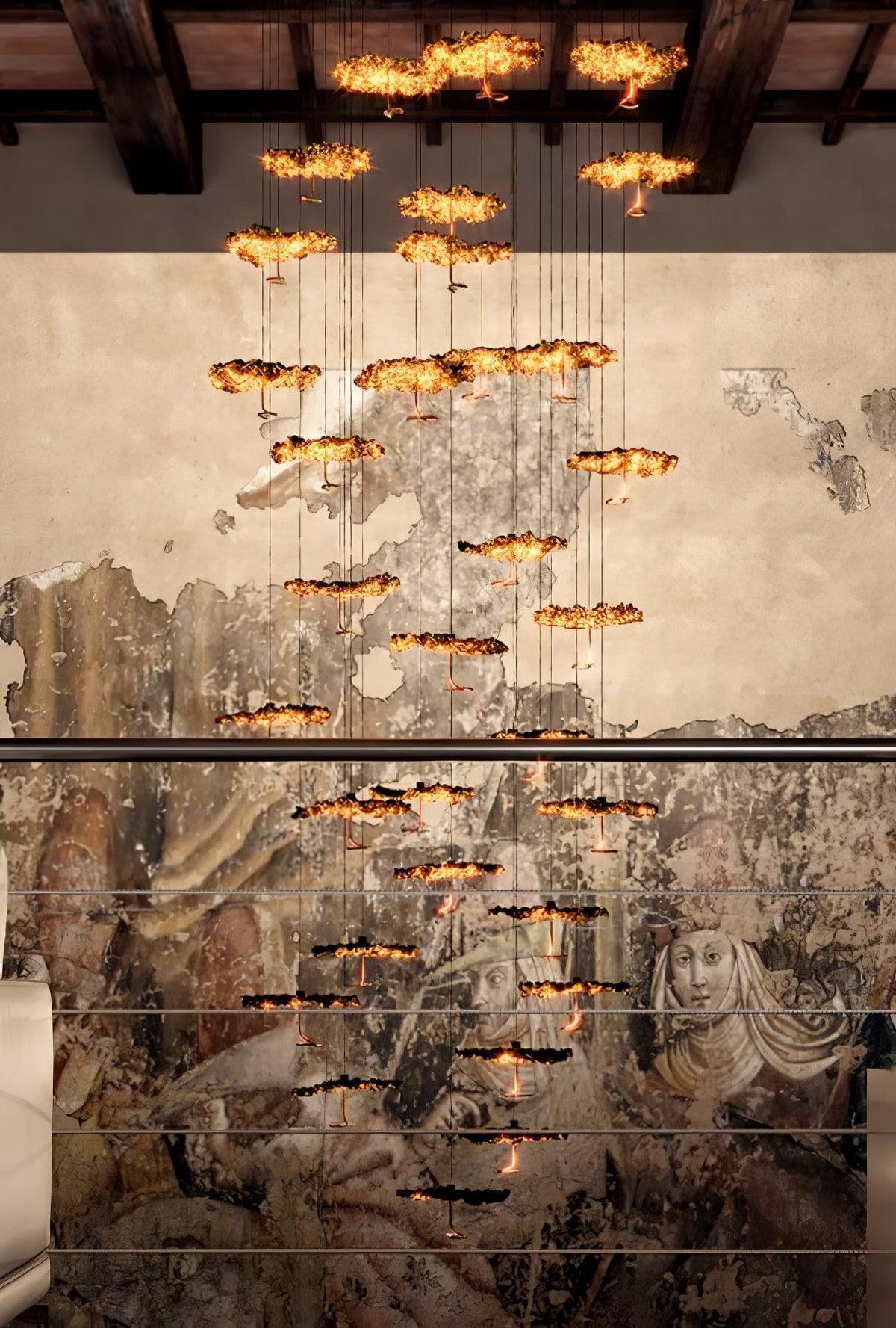 Brass Aviary Constellation Chandelier 20.5" 23.6" 31.5"