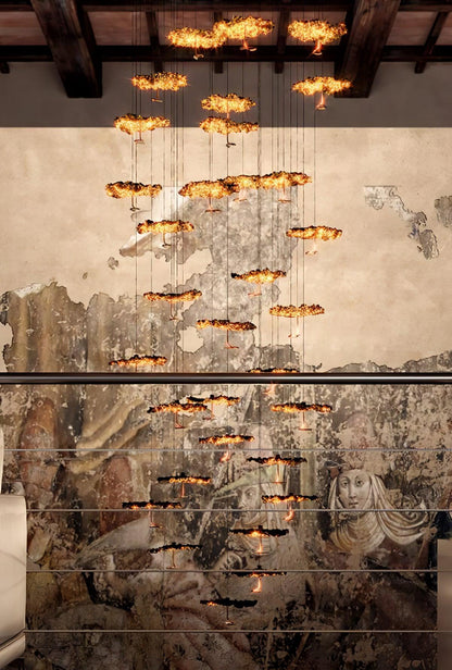 Brass Aviary Constellation Chandelier 20.5" 23.6" 31.5"