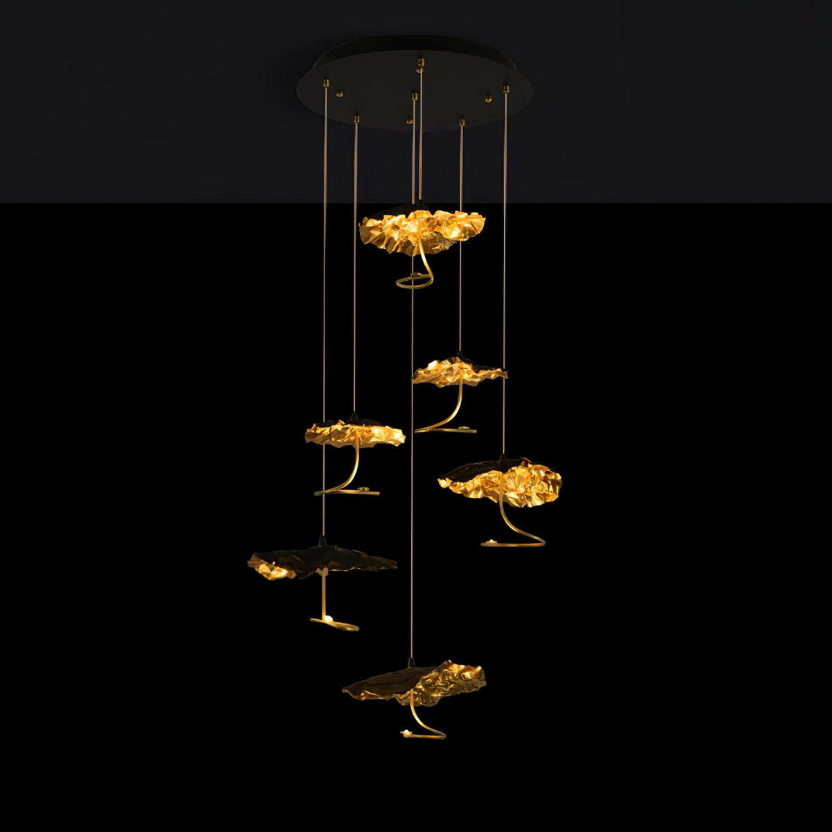 Brass Aviary Constellation Chandelier 20.5" 23.6" 31.5"