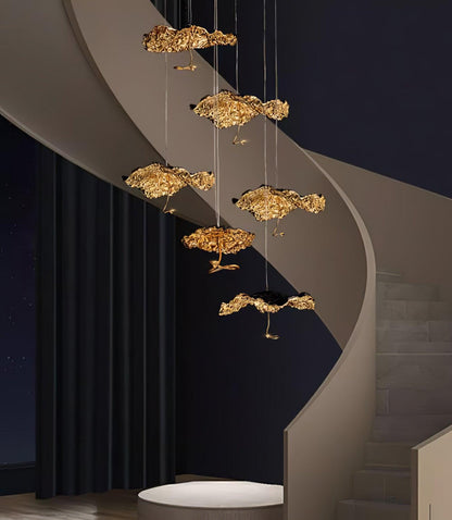 Brass Aviary Constellation Chandelier 20.5" 23.6" 31.5"