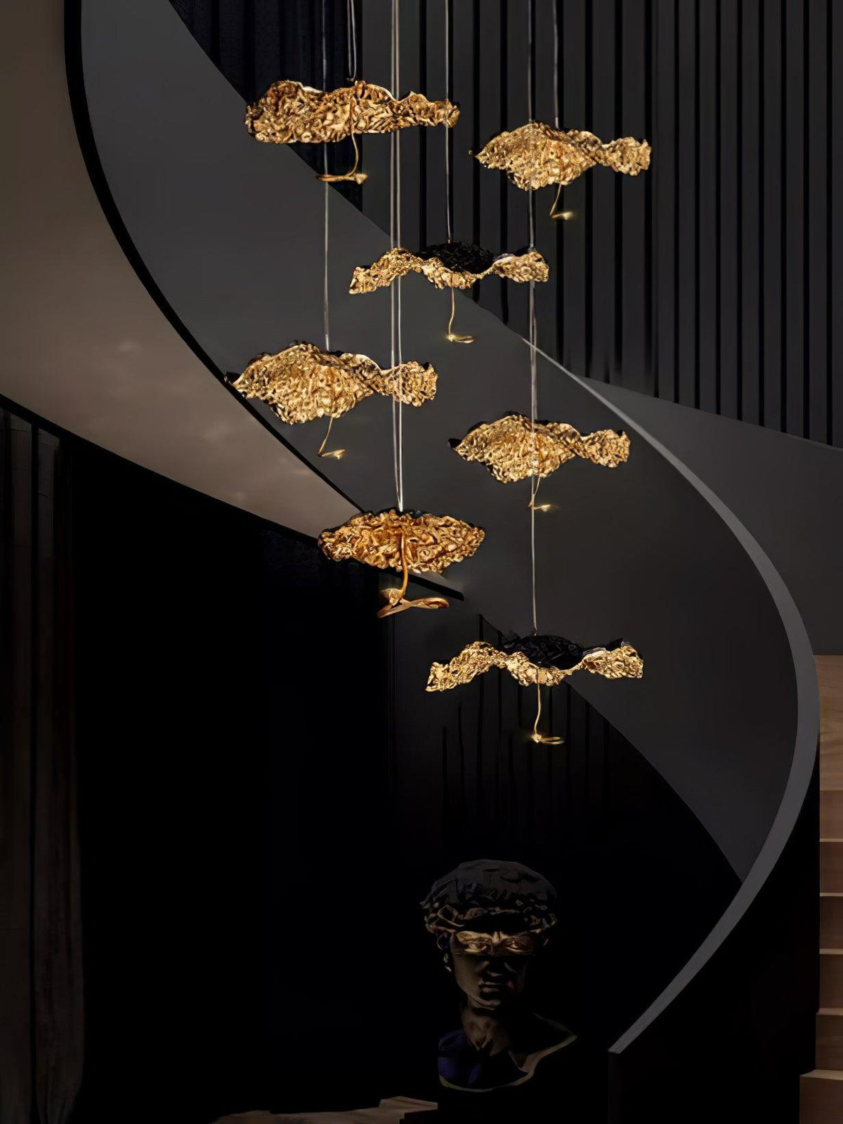 Brass Aviary Constellation Chandelier 20.5" 23.6" 31.5"