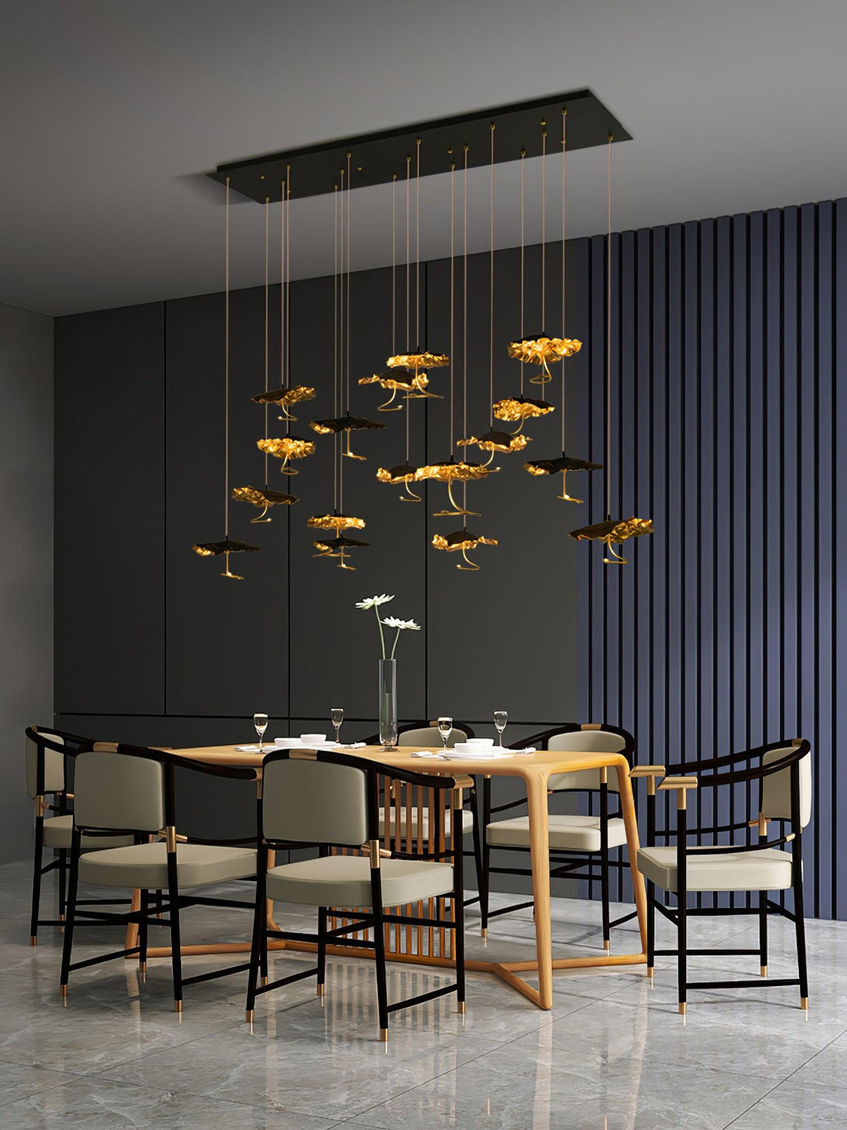 Brass Aviary Constellation Chandelier 20.5" 23.6" 31.5"