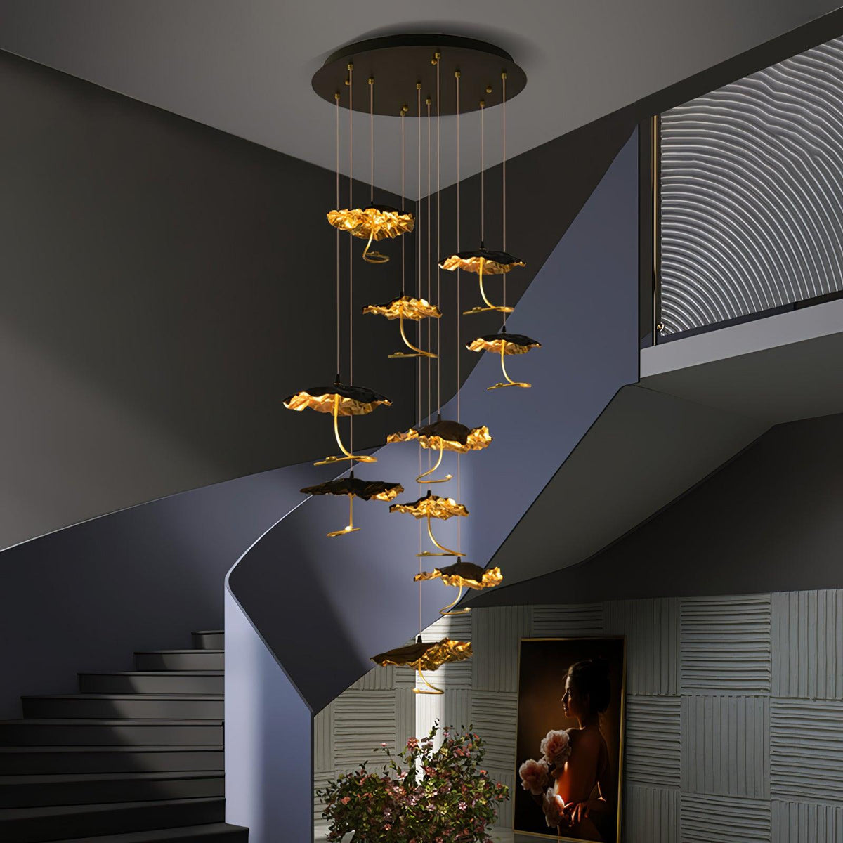 Brass Aviary Constellation Chandelier 20.5" 23.6" 31.5"