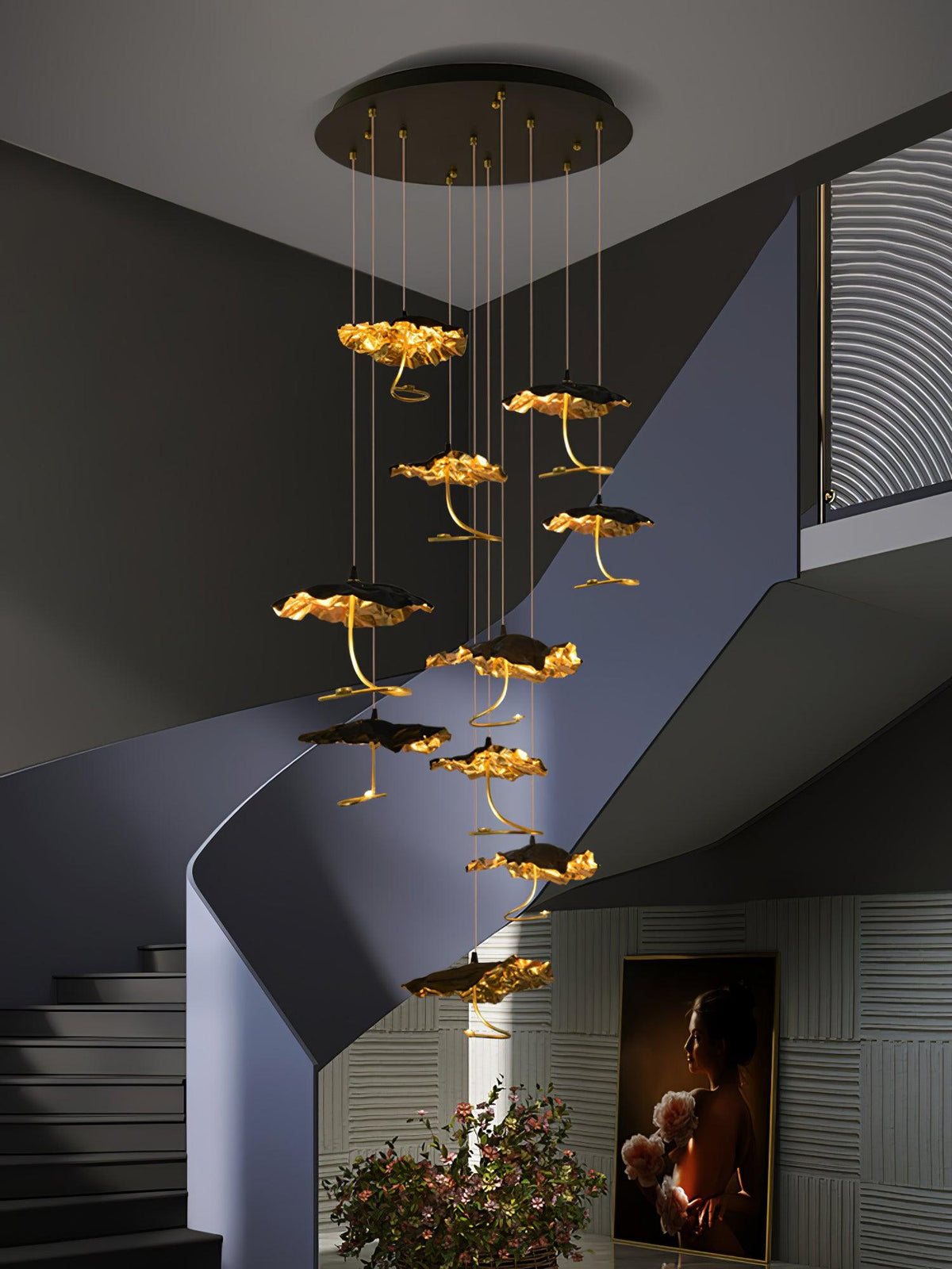 Brass Aviary Constellation Chandelier 20.5" 23.6" 31.5"