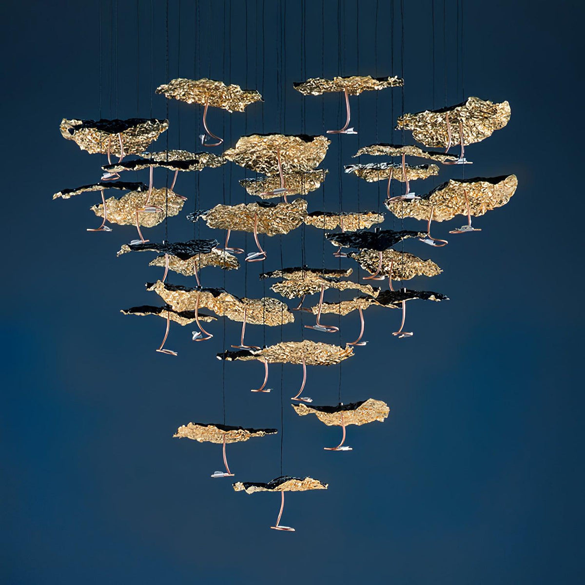 Brass Aviary Constellation Chandelier 20.5" 23.6" 31.5"
