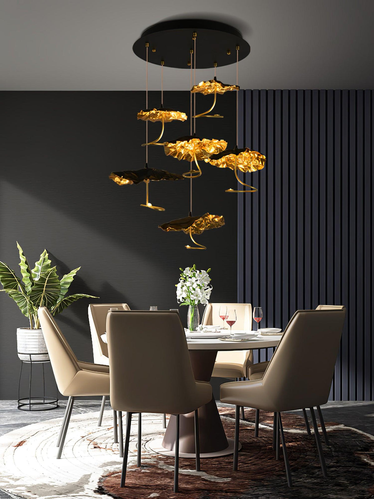 Brass Aviary Constellation Chandelier 20.5" 23.6" 31.5"