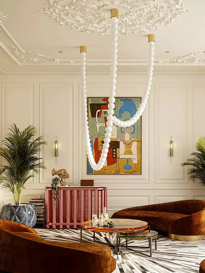Halti Necklace Acrylic Chandelier