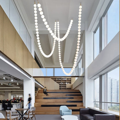 Halti Necklace Acrylic Chandelier
