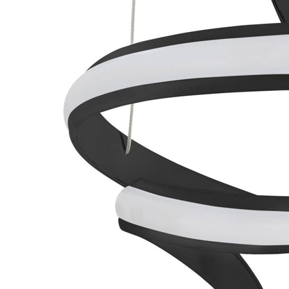 Hamburg LED Chandelier Black