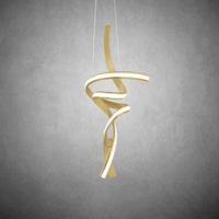 Hamburg LED Chandelier Sandy Gold