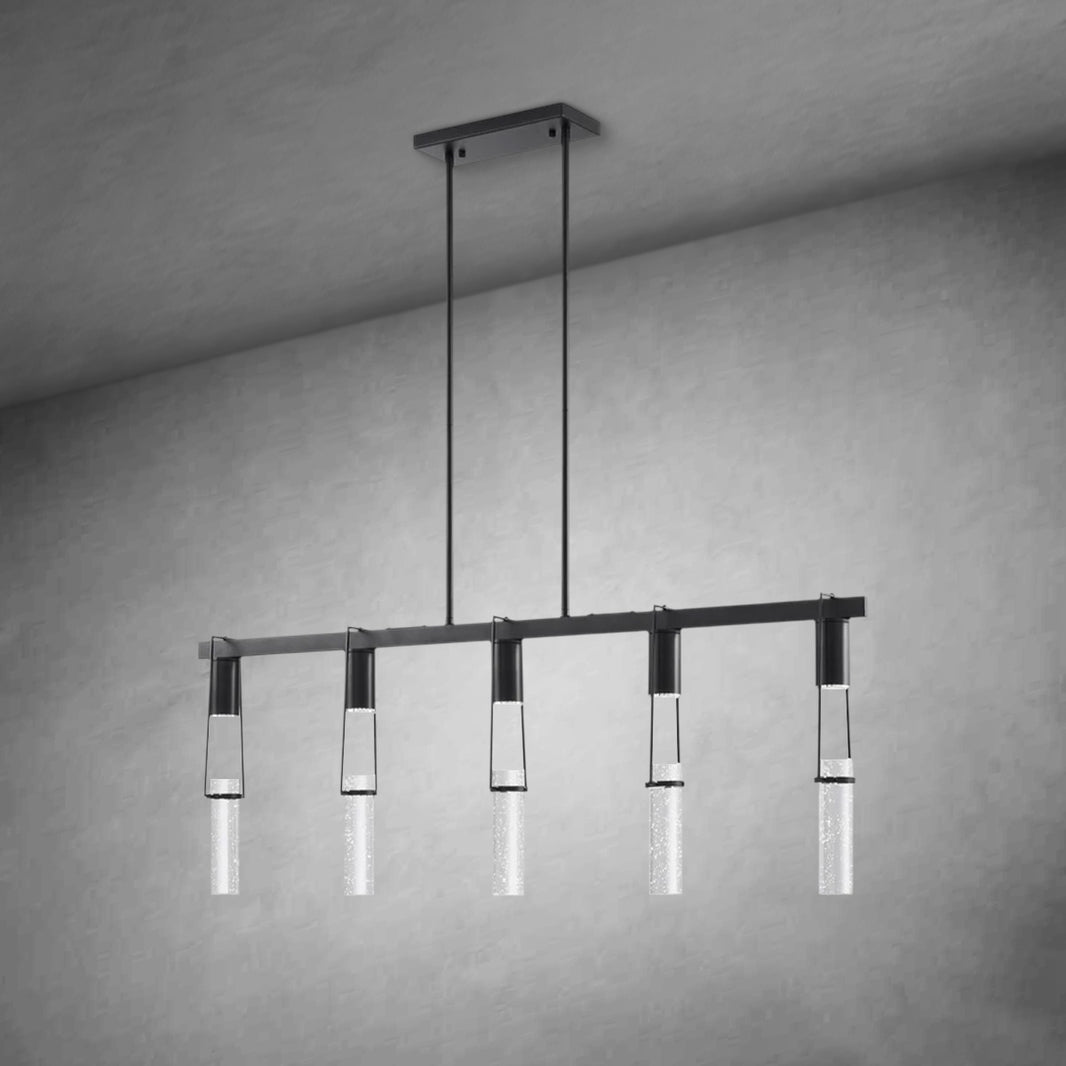Harmony 5 Light Chandelier Matte Black