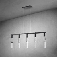 Harmony 5 Light Chandelier Matte Black