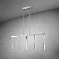 Harmony 5 Light Chandelier Chrome
