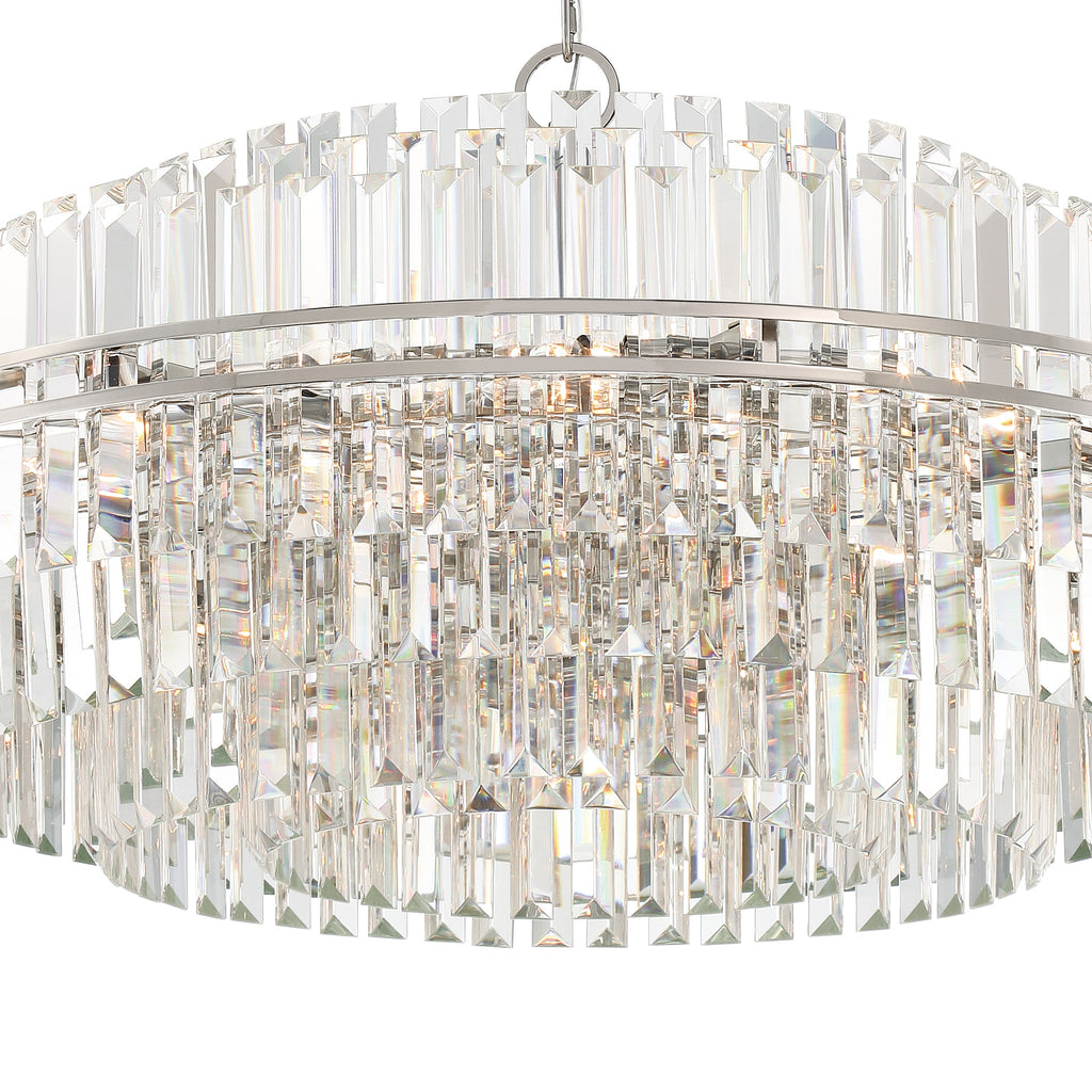 Hayer Round Crystal 32 Light Chandelier