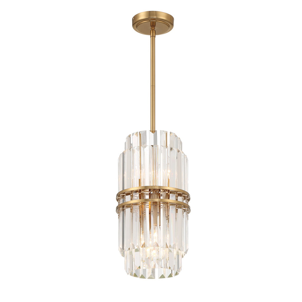 Hayer Round Crystal 4 Light Chandelier