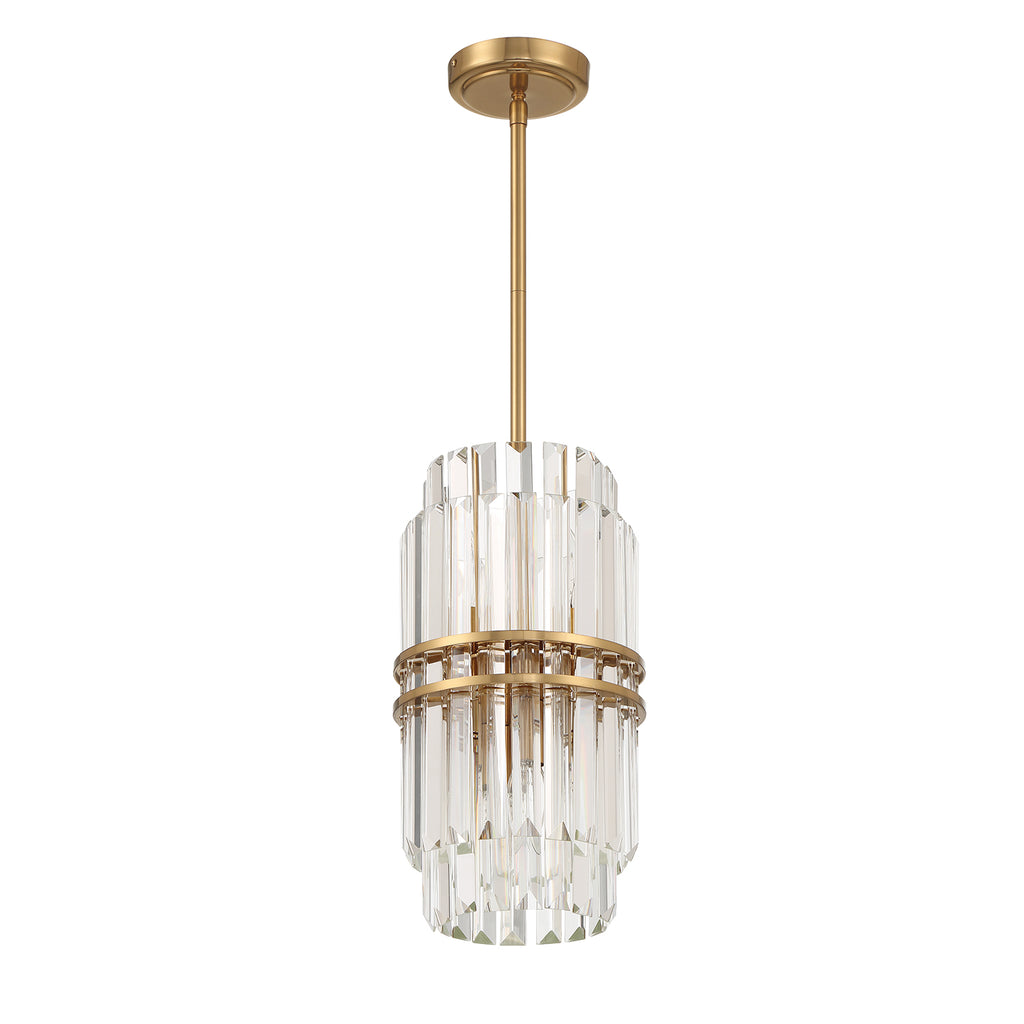 Hayer Round Crystal 4 Light Chandelier