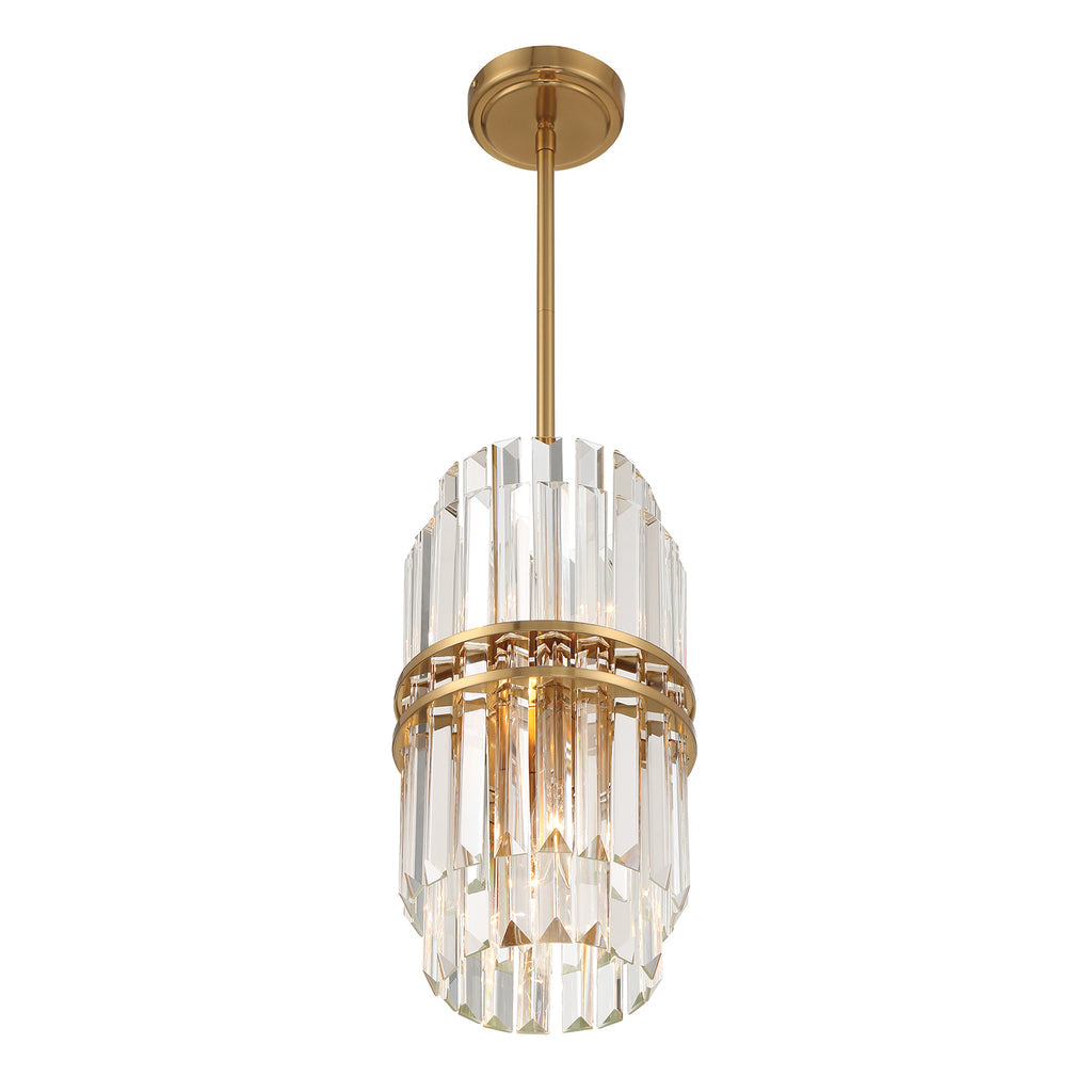 Hayer Round Crystal 4 Light Chandelier