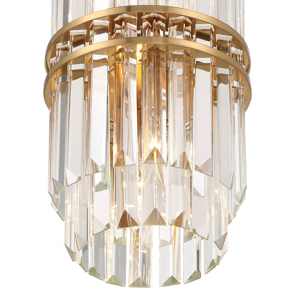 Hayer Round Crystal 4 Light Chandelier