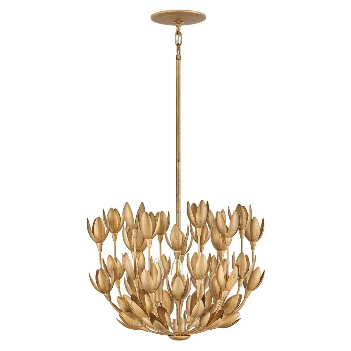 Flora 20 Inch 3 Light LED Chandelier