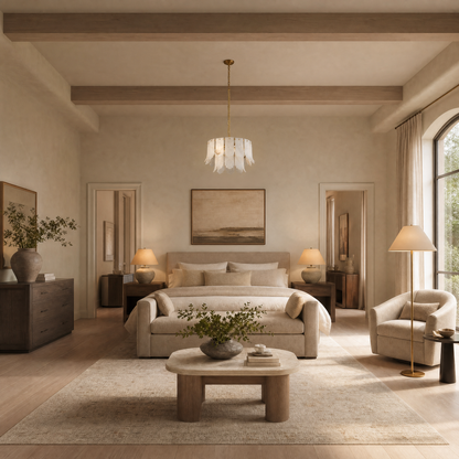 Hollis Modern Alabaster Round Pendant Light