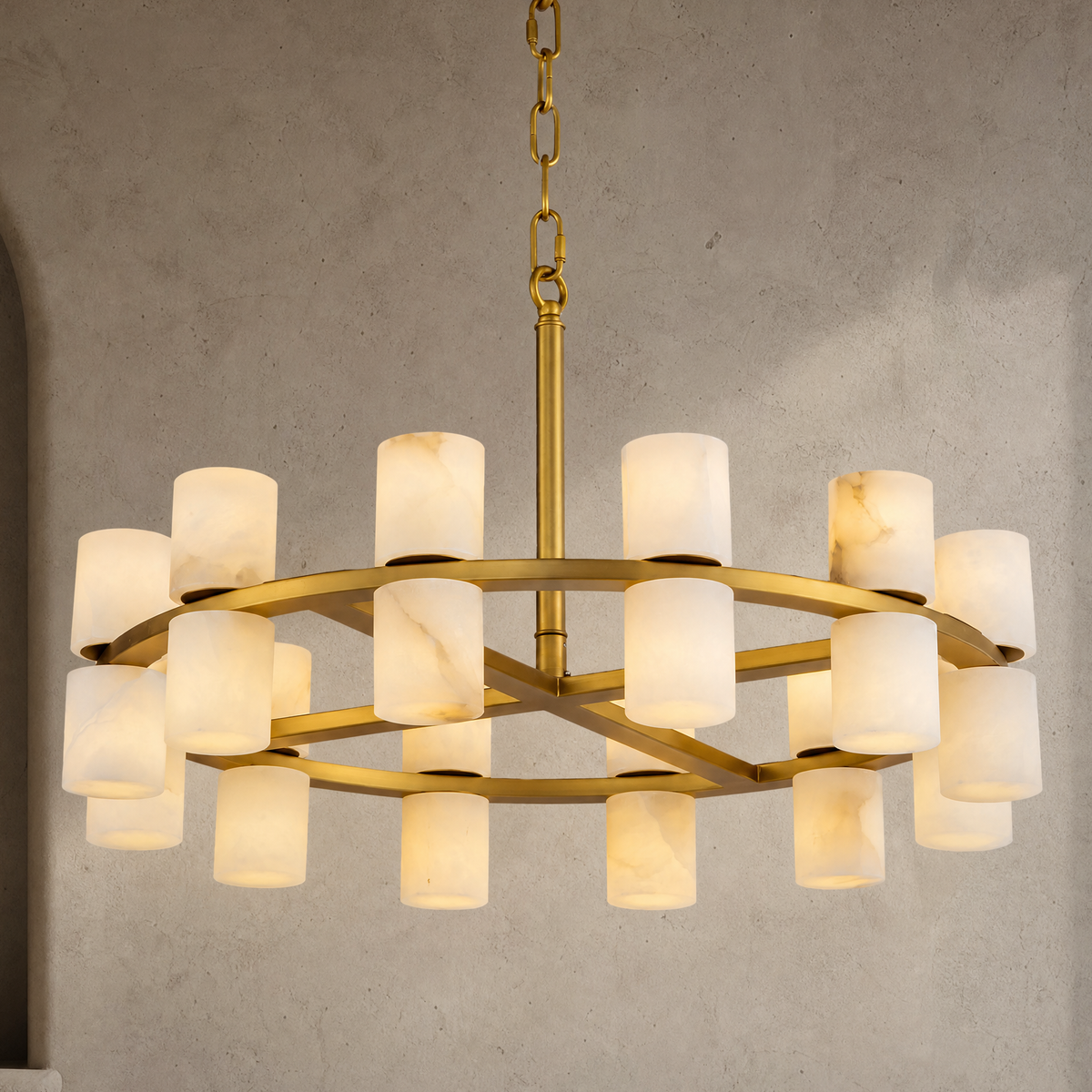 Horse Eye Branch Semi-Circular Hanging 760 - Matte Black
