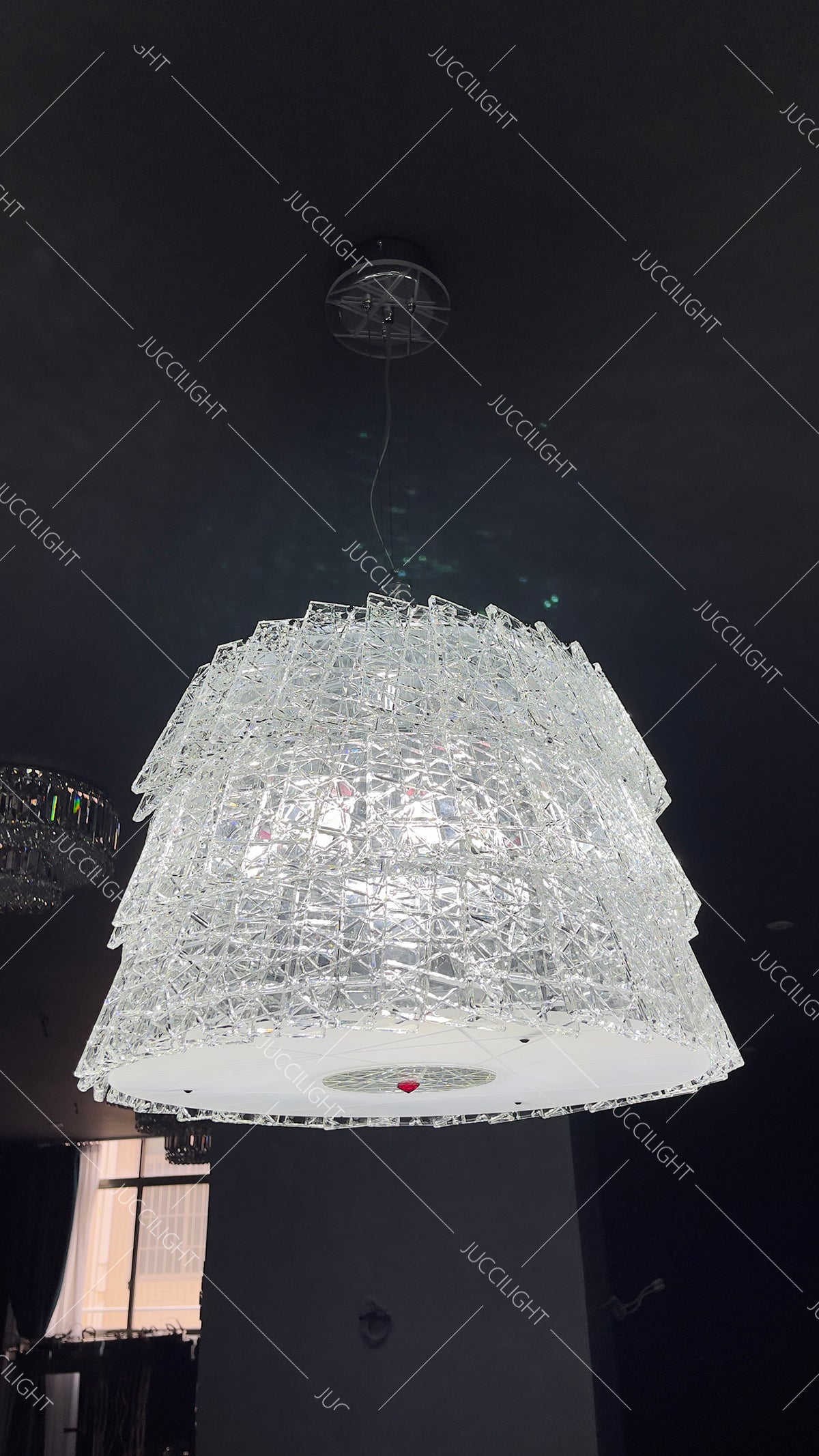 Tuile De Cristal Frozen Arcadian Crystal Chandelier