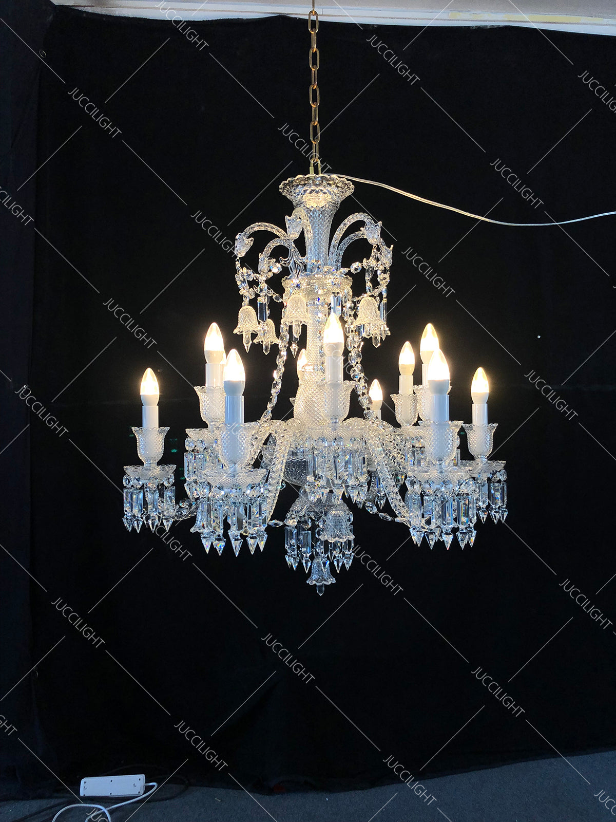 Classic Arcadian Zenith Crystal Chandelier