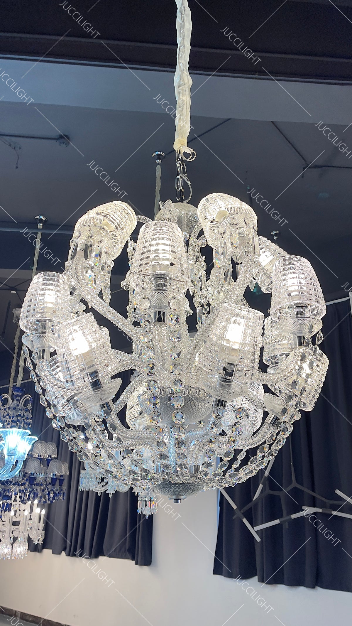 Arcadian Le Roi Soleil Crystal Chandelier