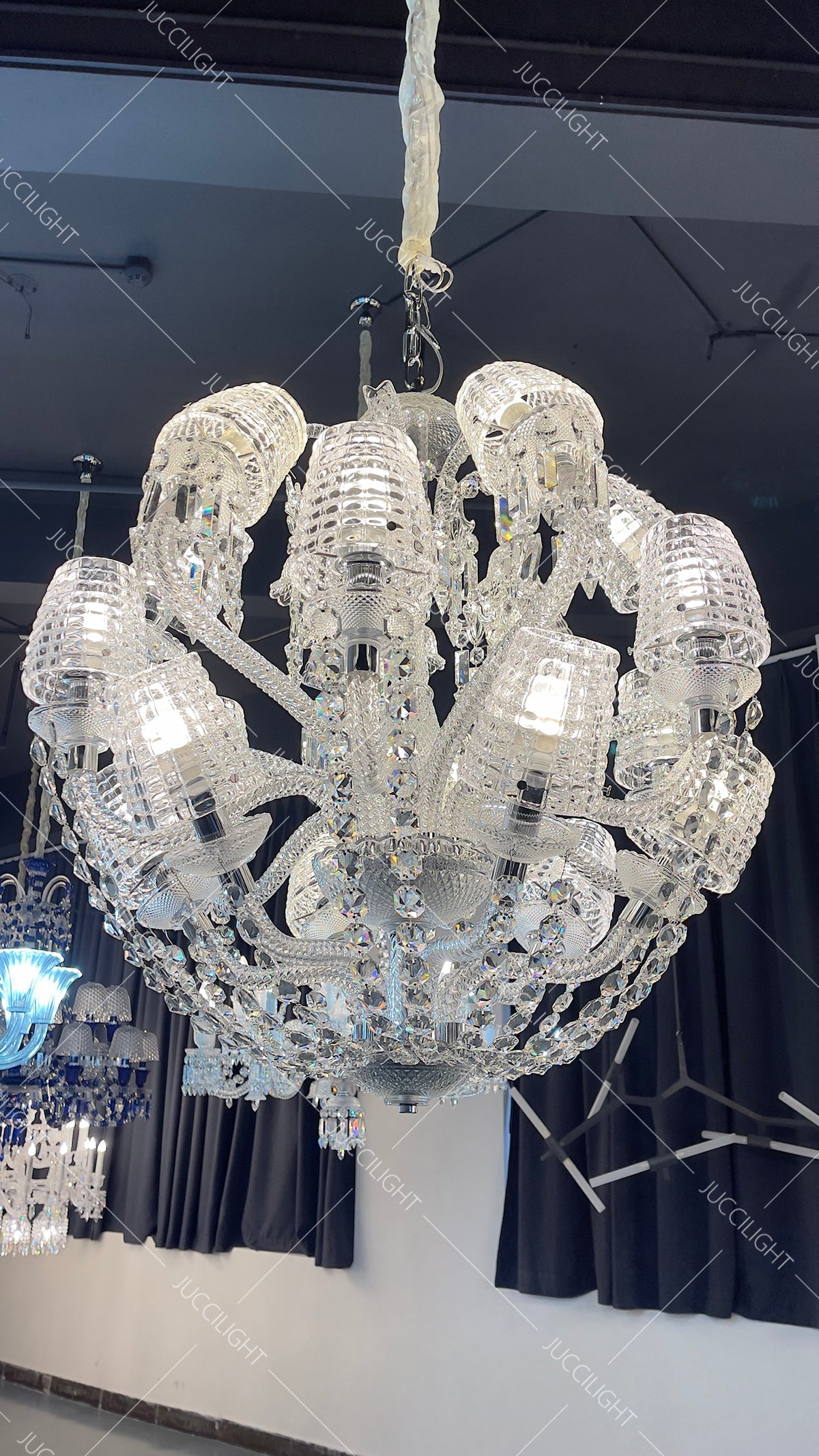 Arcadian Le Roi Soleil Crystal Chandelier