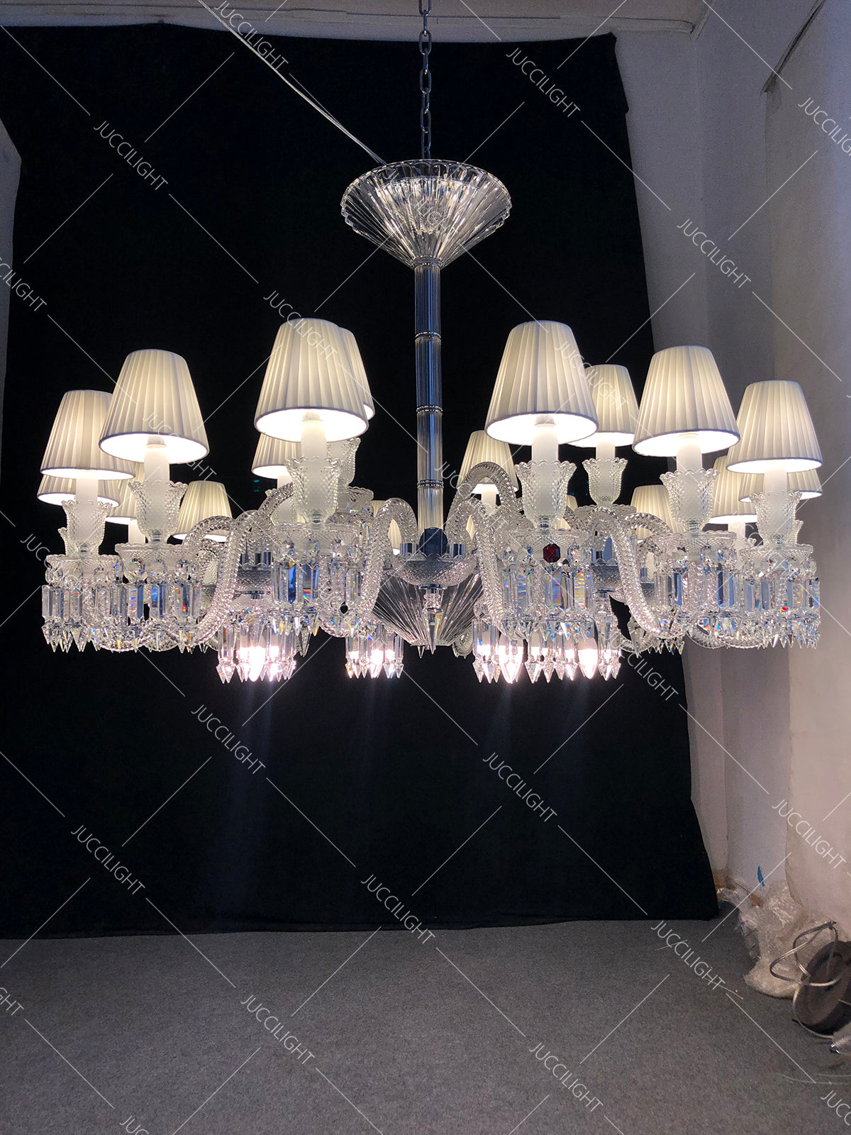 Arcadian short Zenith Crystal Chandelier