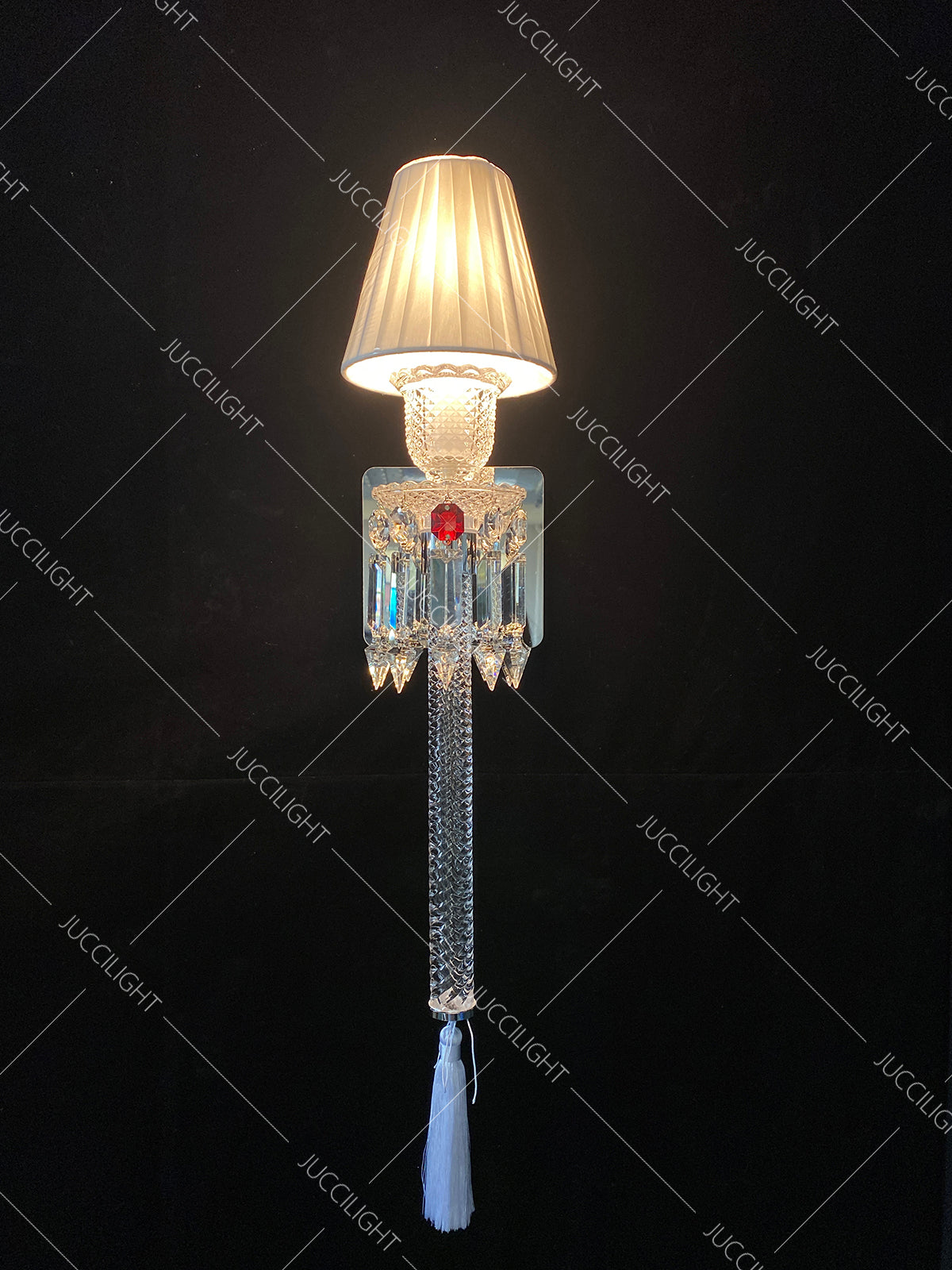 Arcadian Style Zenith Crystal Wall Sconce