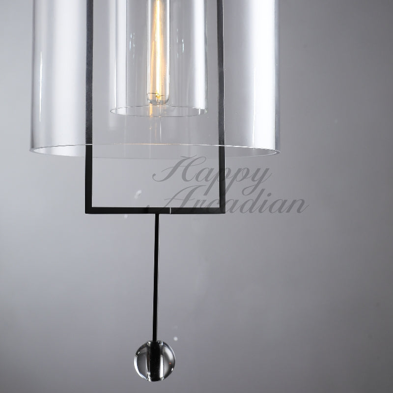 Donie Modern Glass Bell Shade Pendant Light