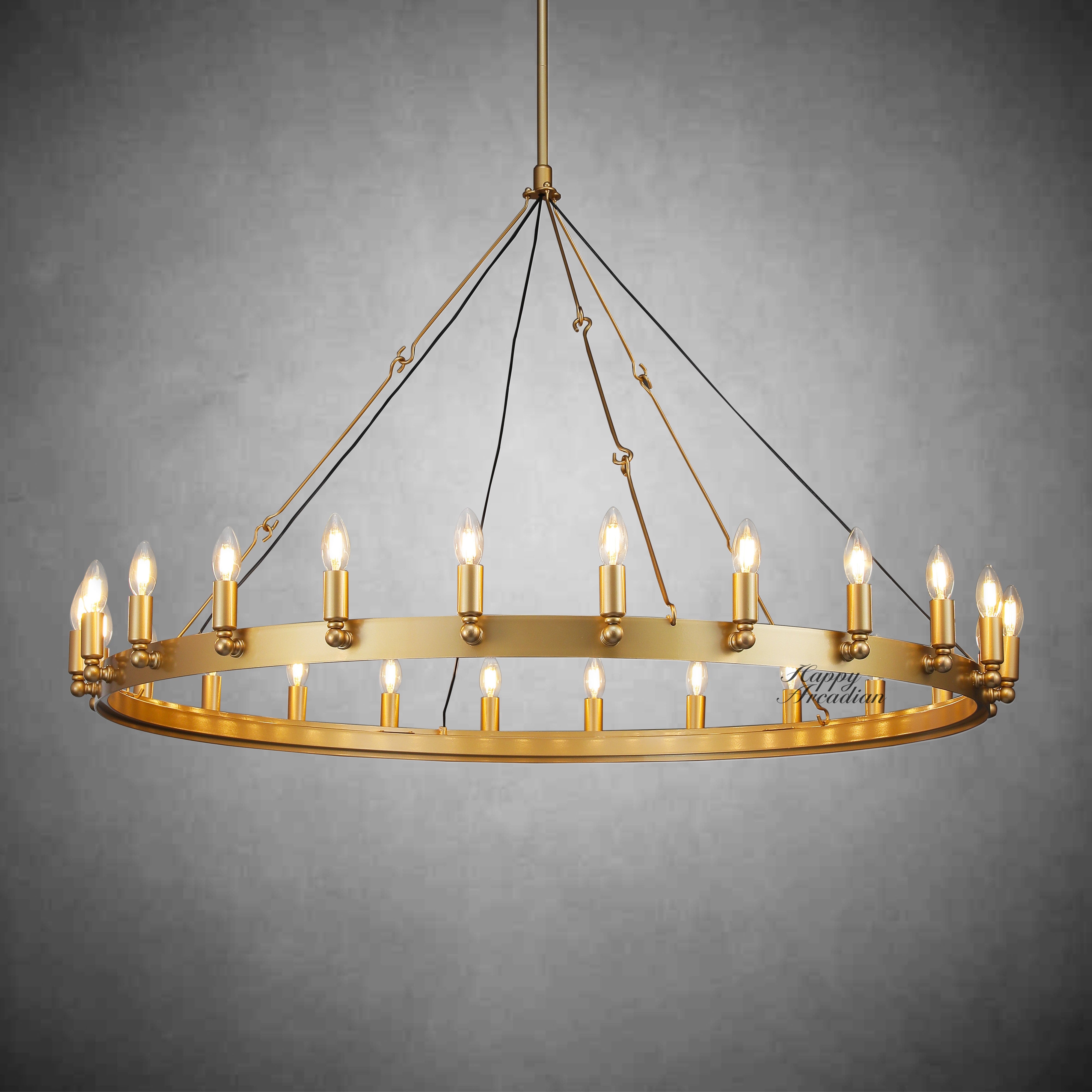 Radiant Series Vintage Filament Chandelier