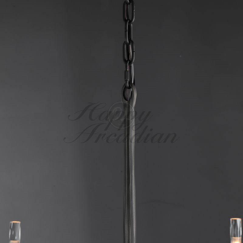 Briony Forged Round Chandelier 36''48"60''72''