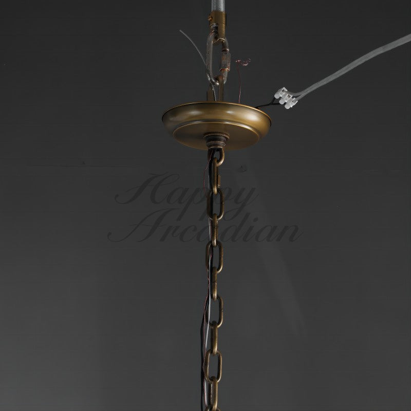 Briony Forged Round Chandelier 36''48"60''72''