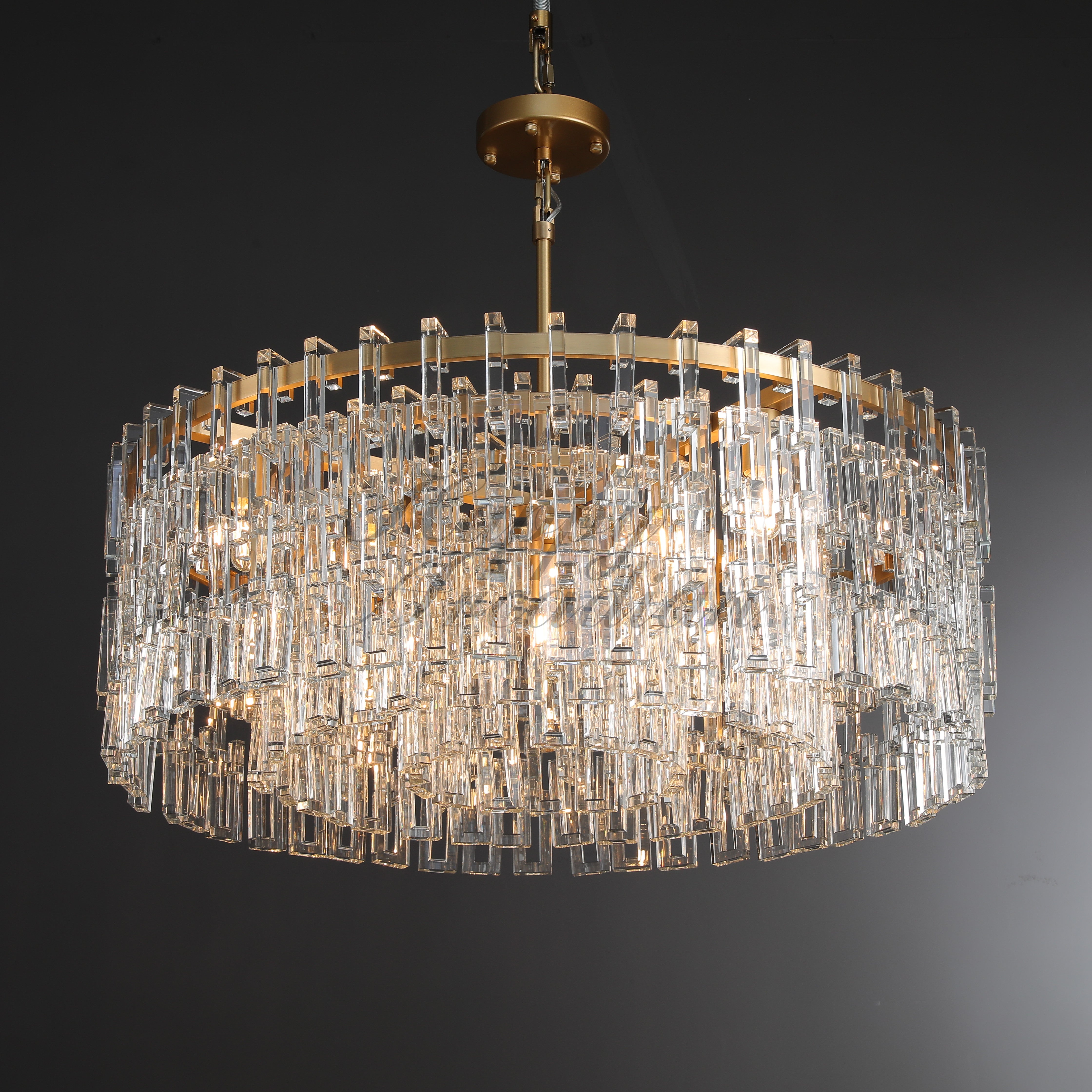 Seraphina Series K9 Crystal Round Chandelier