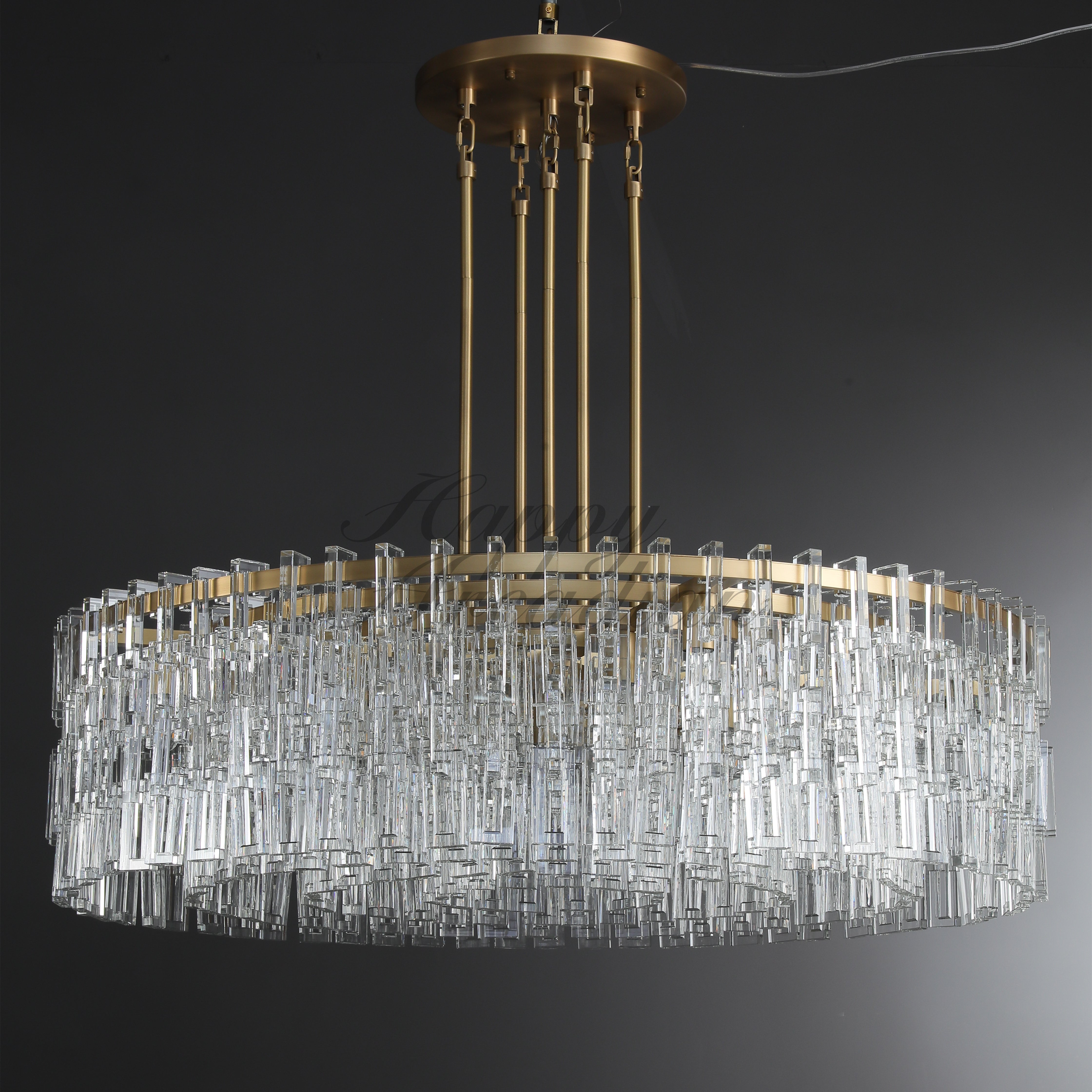 Seraphina Series K9 Crystal Round Chandelier