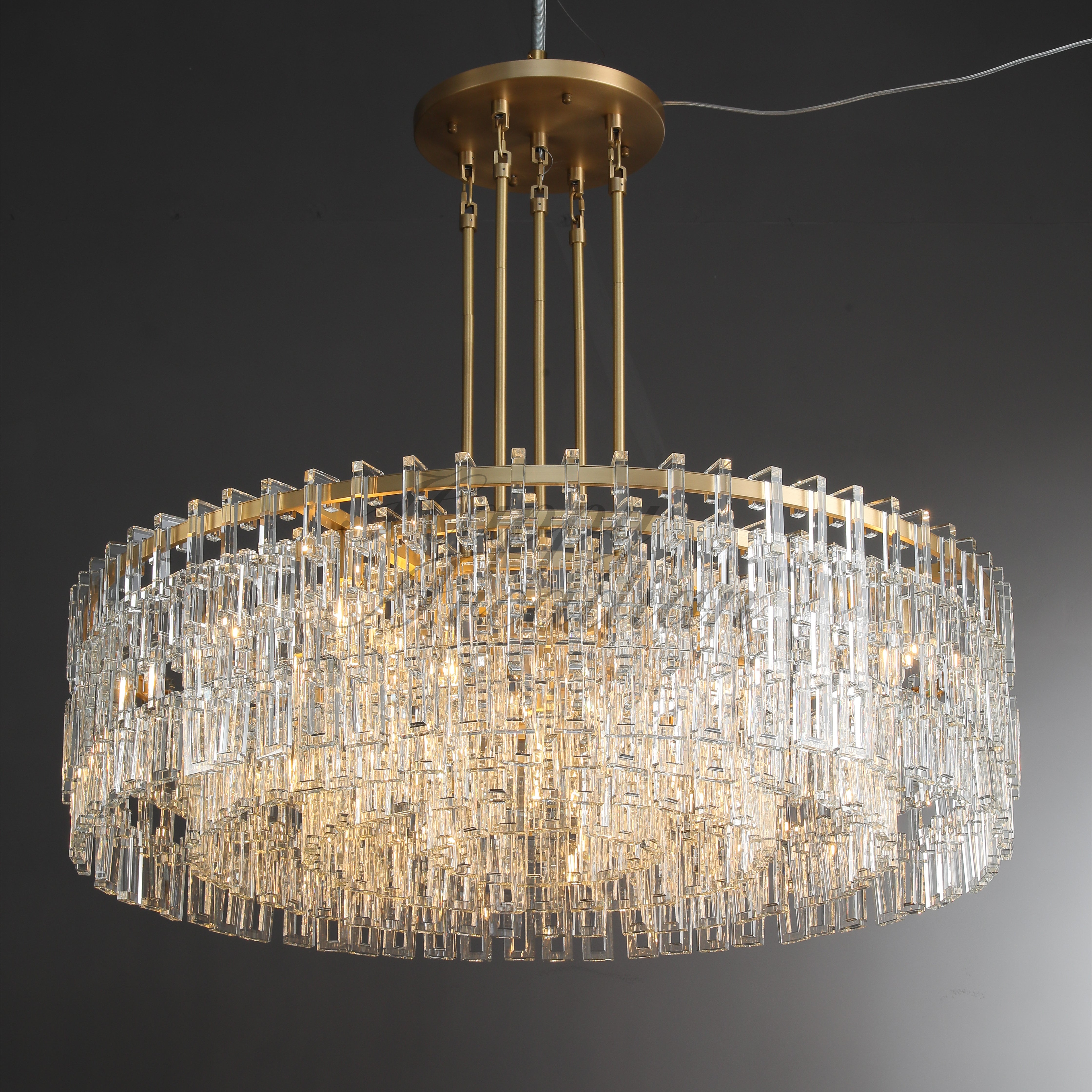 Seraphina Series K9 Crystal Round Chandelier