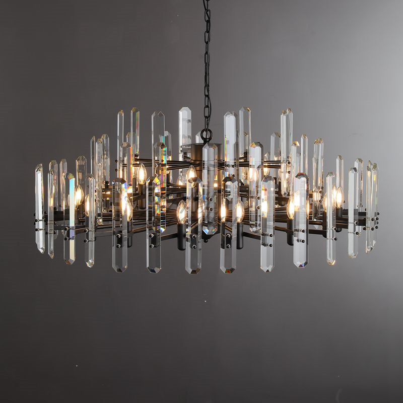 Bonnie Crystal Chandelier for Living Room Bedroom Kitchen Island