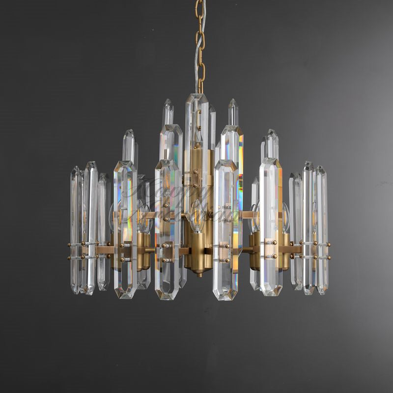 Bonnie Crystal Chandelier for Living Room Bedroom Kitchen Island