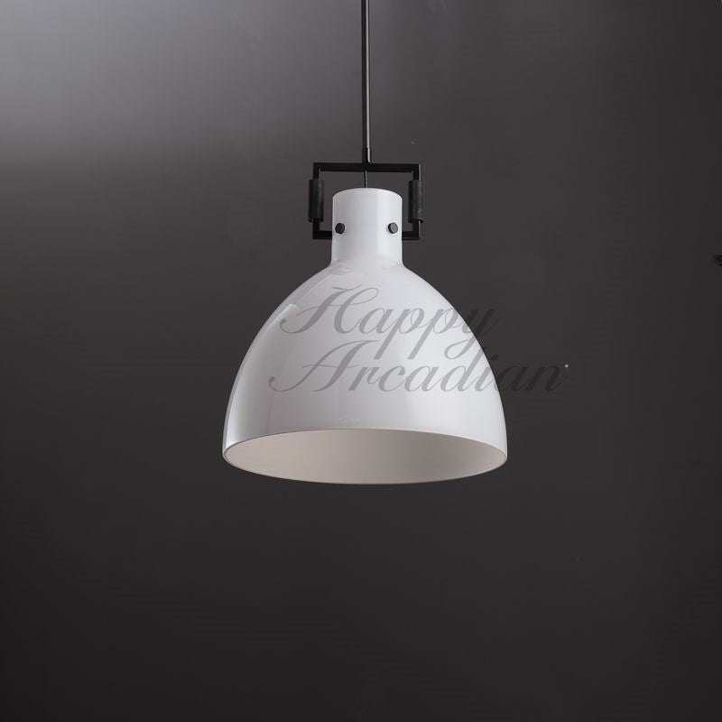 Funda Milk Glass Cloche Pendant