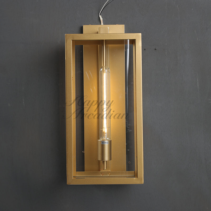 Garek Indoor Wall Lamp Fixture, Modern Outdoor Wall Sconce